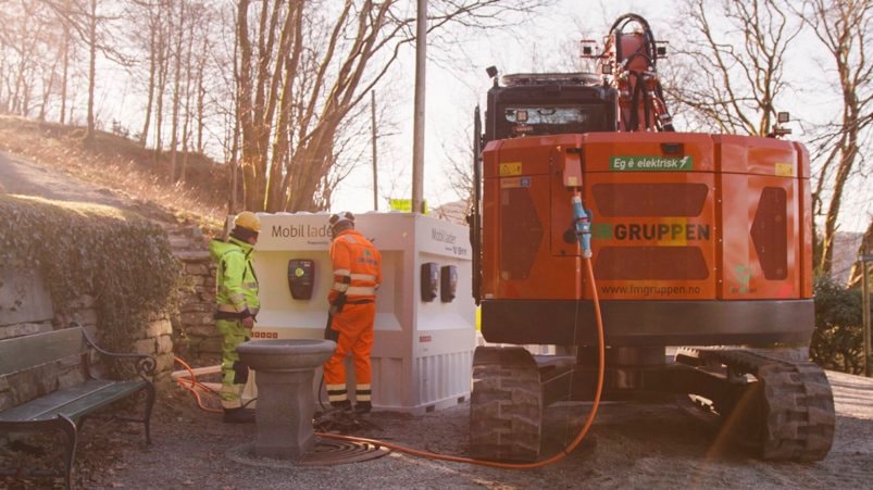 BKK og Cramo sammen om mobile lade- og batteriløsninger til byggeplasser