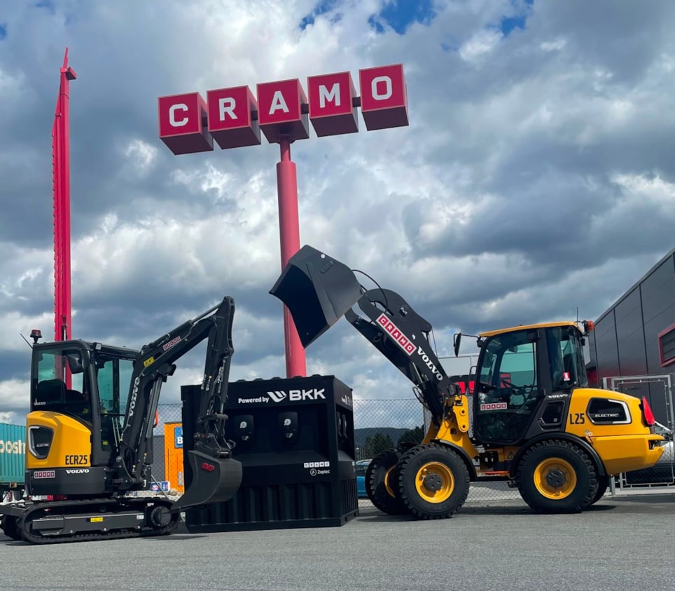 Cramo på storhandel - kjøper inn over 100 anleggsmaskiner og 600 lifter, heiser og teleskoptrucker